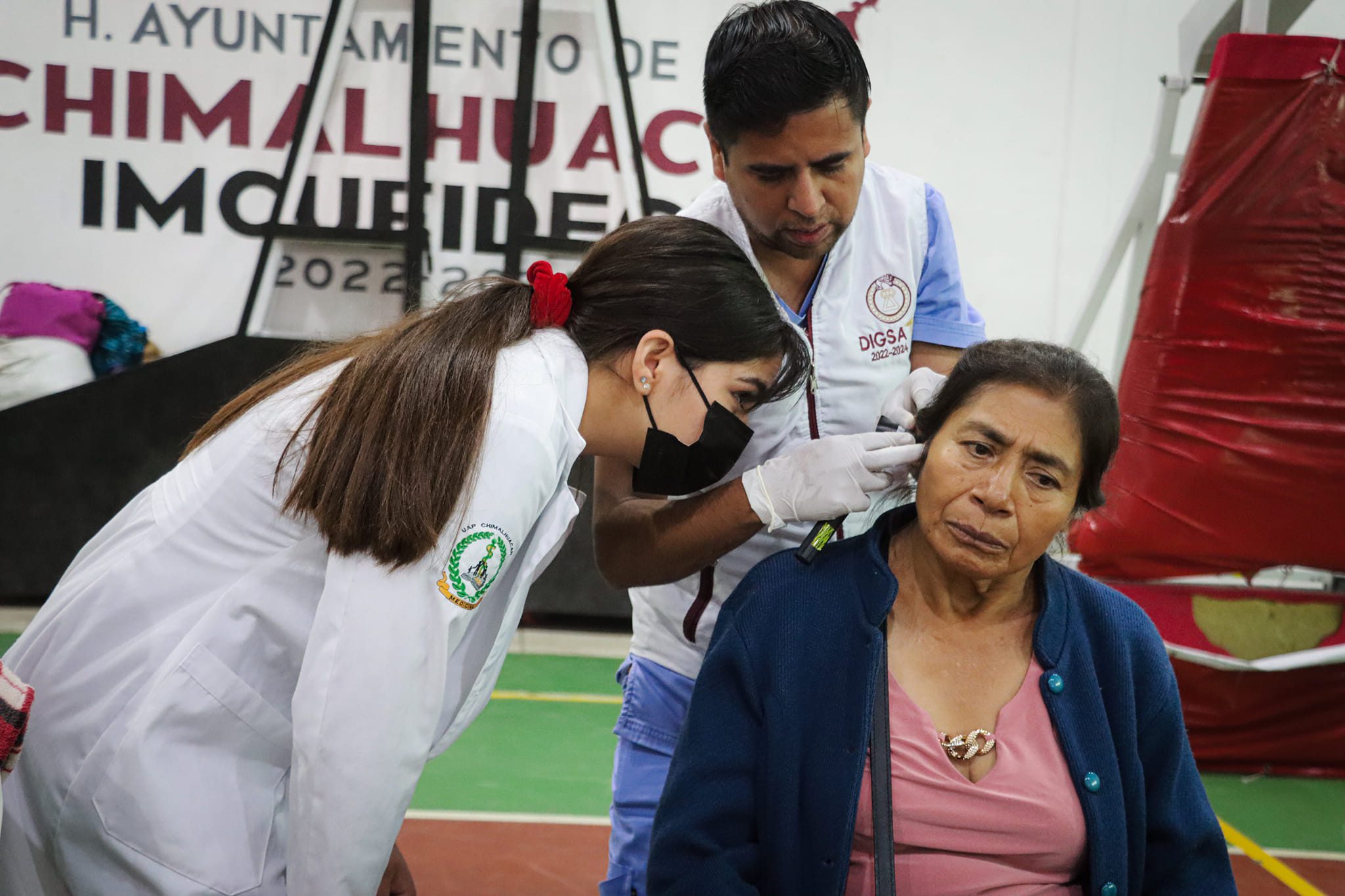 JORNADA DE LIMPIEZA DE OÍDOS PARA ADULTOS MAYORES EN COL. NUEVA TEPALCATE -  Gobierno de Chimalhuacán