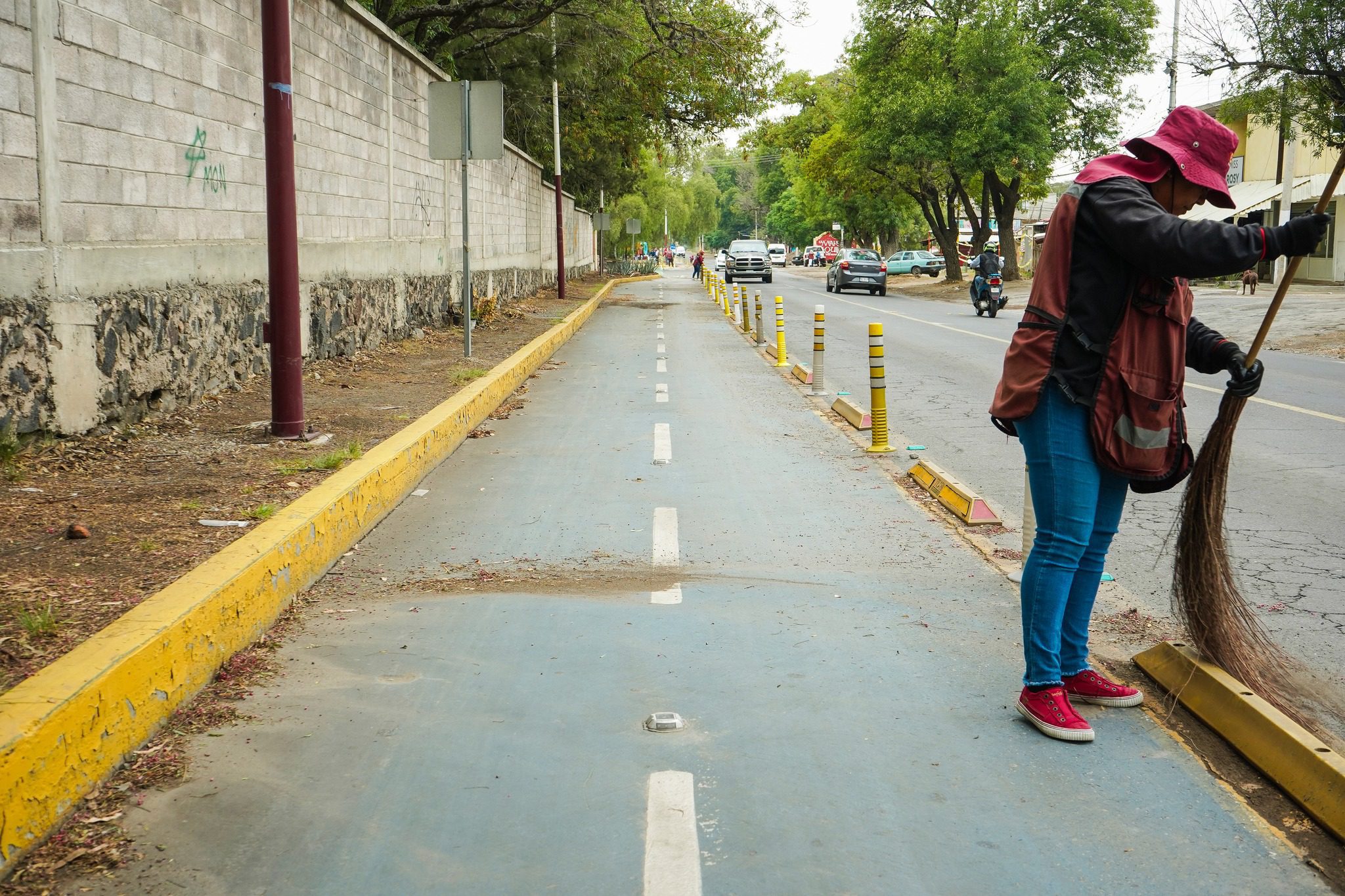 1688152182 507 El Ayuntamiento de Texcoco realiza limpieza de la ciclovia que