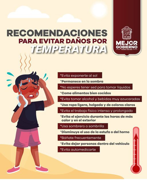 Continua la temporada de calor ¡protegete con estas recomendaciones MejorGobi