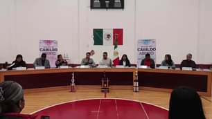 Envivo Sesion de cabildo abierto en la unidad deportiva