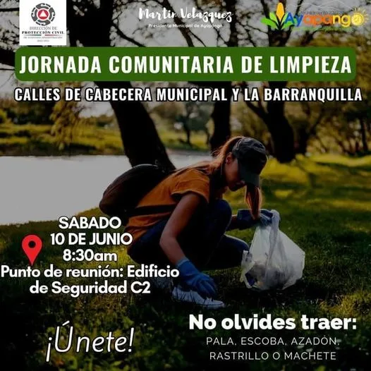 JornadaDeLimpieza ¡Unete Invitamos a la ciudadania a participar en la jpg