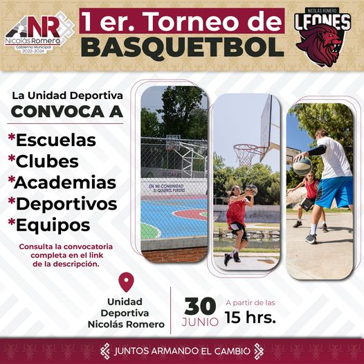 Si juegas basquetbol este torneo es para ti ¡Consulta las