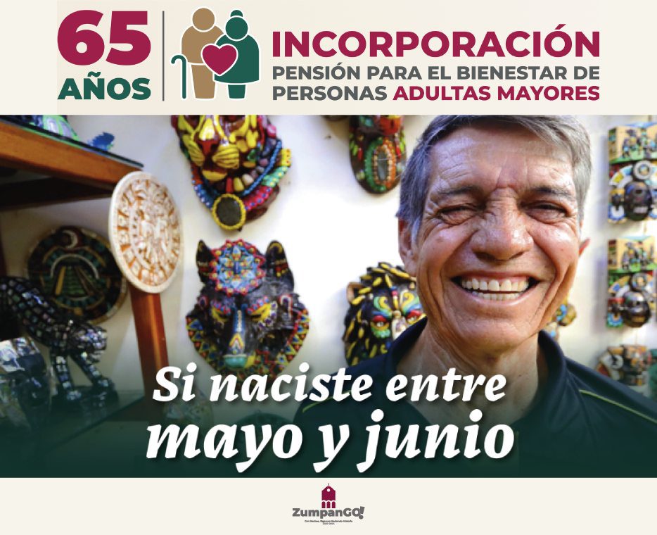 ¡ATENCION ADULTOS MAYORES ¿Has cumplido 65 anos o mas entre