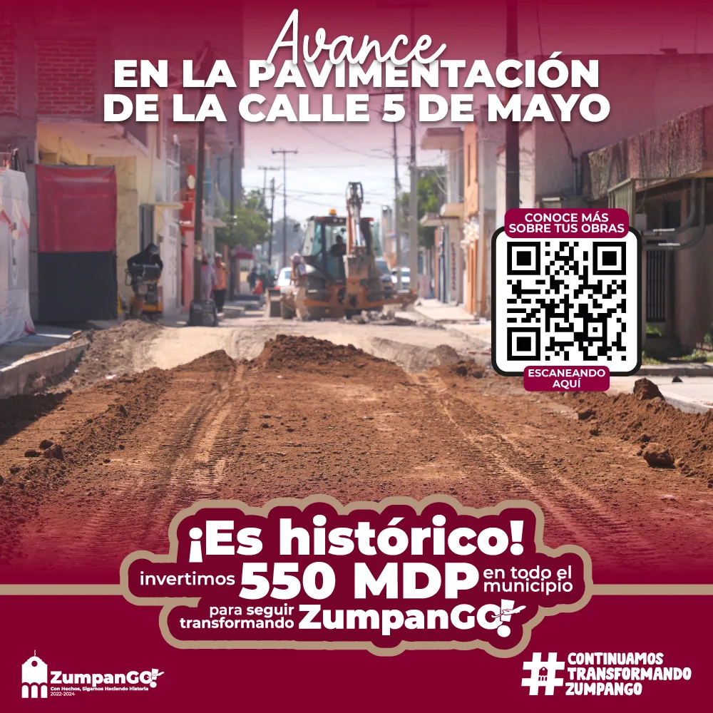 ¡Continuamos el reencarpetado de la Calle 5 de Mayo en jpg