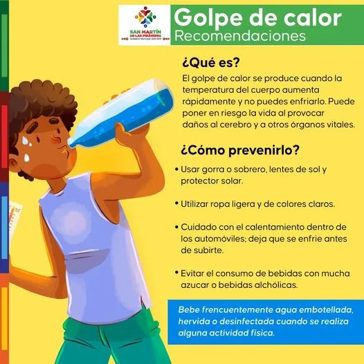 ¡Cuidado con el golpe de calor Amigos en estos dias jpg