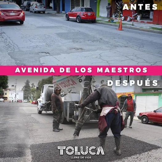 ¡Hemos rehabilitado completamente la Avenida de los Maestros Nuestro equipo jpg