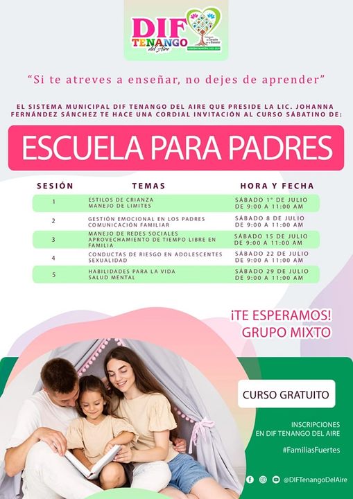 ¡Invitacion especial a todos los padres de Familia de Tenango