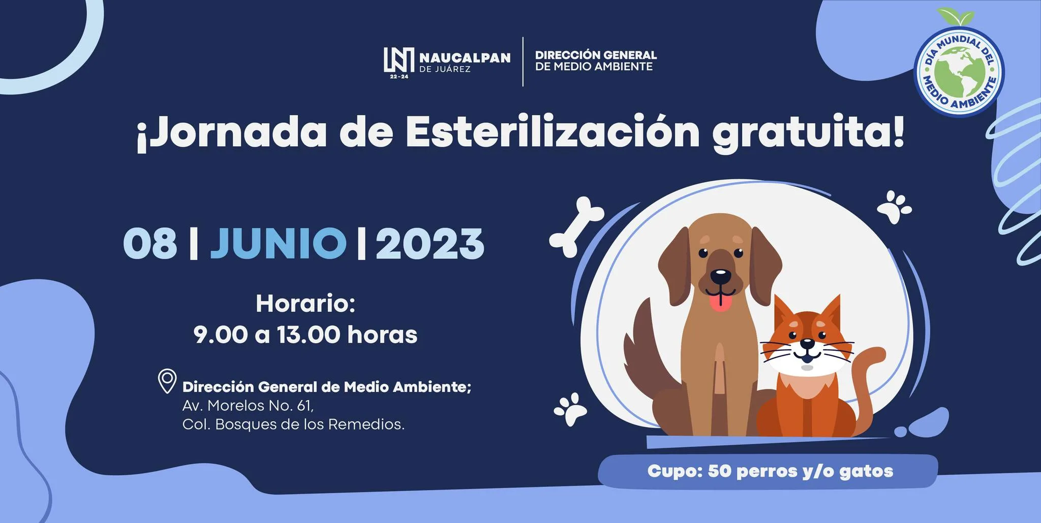 ¡Jornada de Esterilizacion gratuita jpg