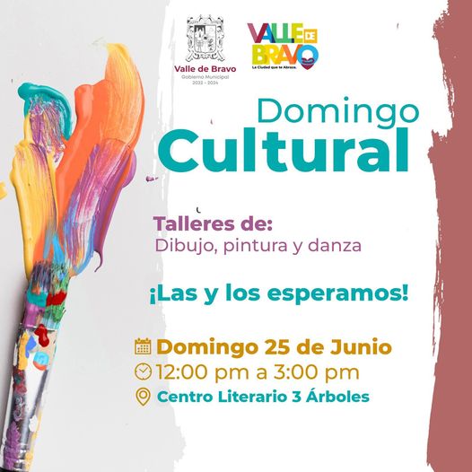 ¡Las y los invitamos a nuestro 𝗗𝗼𝗺𝗶𝗻𝗴𝗼 𝗖𝘂𝗹𝘁𝘂𝗿𝗮𝗹 Este