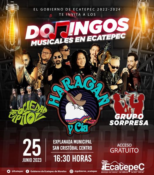 ¡Preparate para un domingo lleno de rock en Ecatepec Este