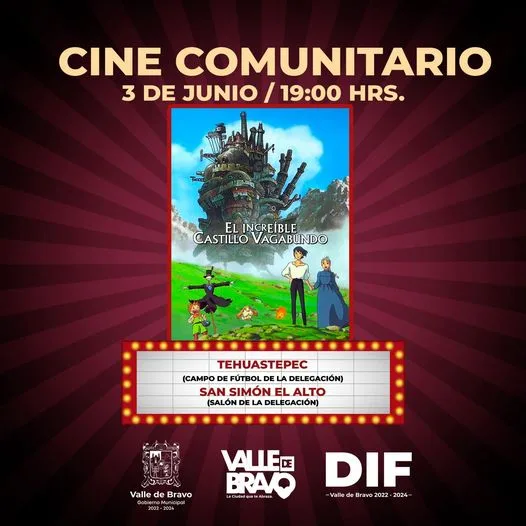 ¡Seguimos llevando cine comunitario en todo Valle de Bravo jpg