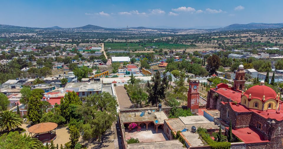 ¡Te compartimos la belleza de Nopaltepec desde las alturas Esta