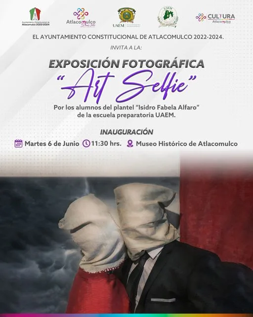 ¡Te invitamos a la Exposicion Fotografica Art Selfie Acude el jpg