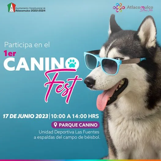 ¡Te invitamos a participar en el 1er Canino Fest Acude jpg