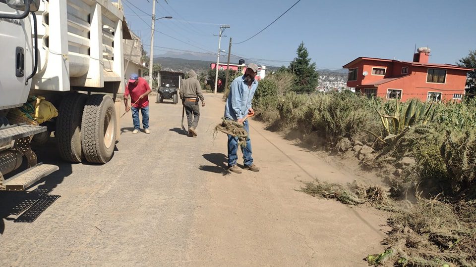 ¡Todos por un municipio mas ordenado y limpio Trabajadores del