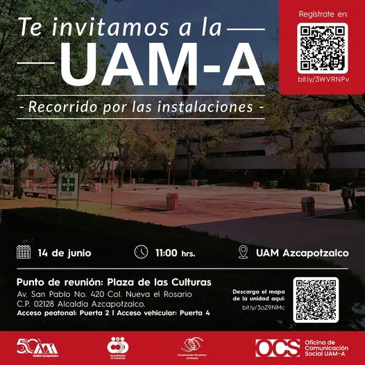 ¡Ven a conocer la UAM A Organizamos otra visita guiada jpg