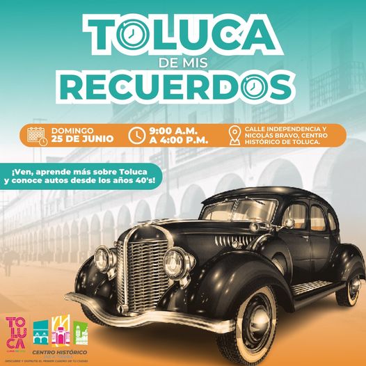 ¡Viajemos a traves del tiempo con la Exposicion de autos