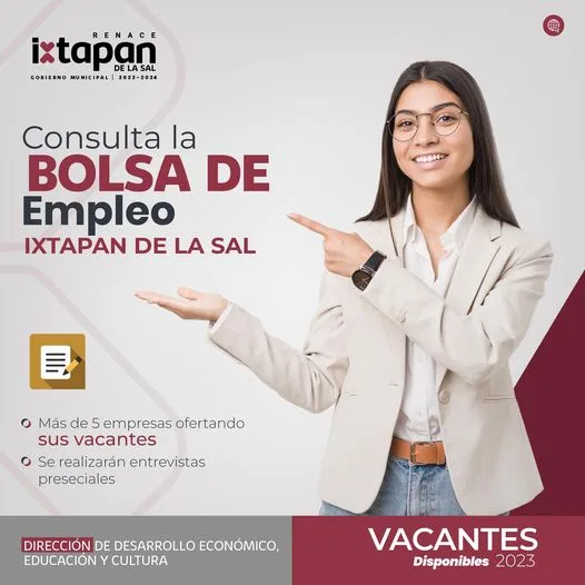 ¿Estas buscando una oportunidad de trabajo Te traemos la bolsa jpg