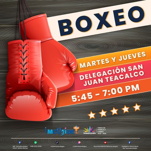 ¿Estas interesadoa en practicar Boxeo Los dias martes y jueves