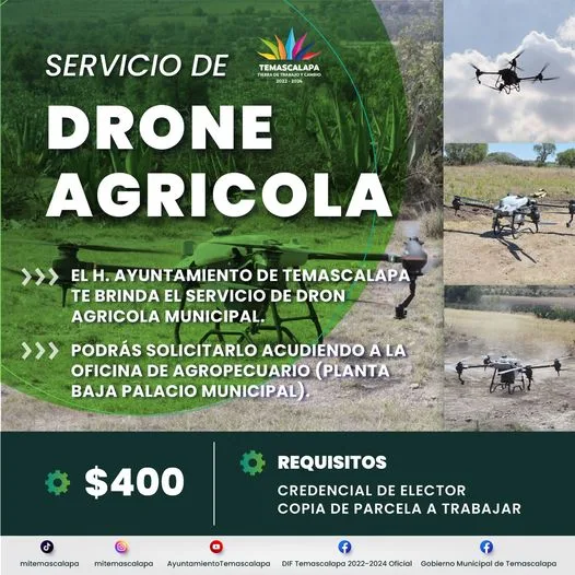 ¿Requieres de un dron agricola Aqui te compartimos informacion para jpg