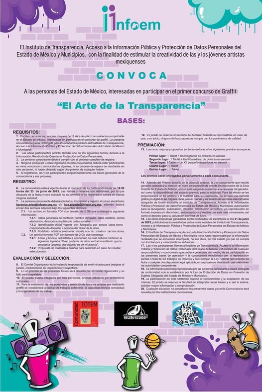 ¿Te gusta el arte urbano ¡Participa en el primer concurso