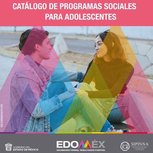 ¿Ya conoces el nuevo catalogo de programas sociales para adolescenetes