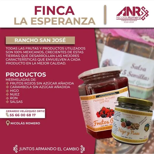 ¿Ya probaste los productos de la Finca La Esperanza de jpg