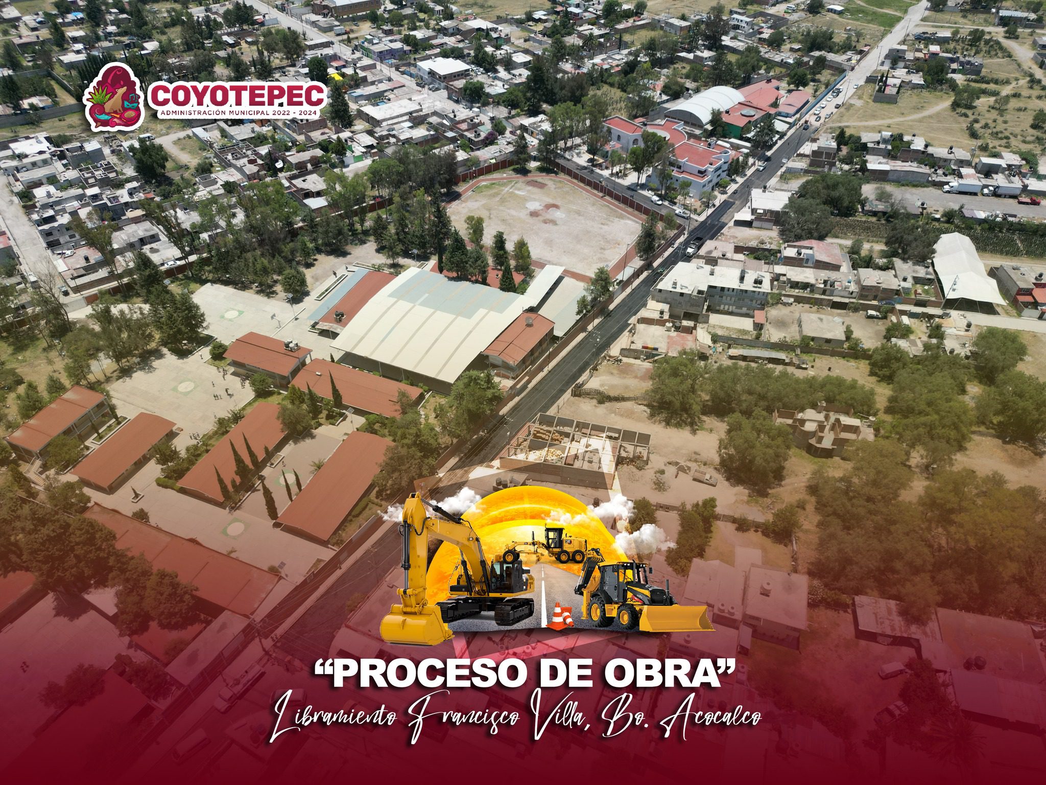 𝑷𝑹𝑶𝑪𝑬𝑺𝑶 𝑫𝑬 𝑶𝑩𝑹𝑨 Pavimentacion con concreto asfaltico en calle