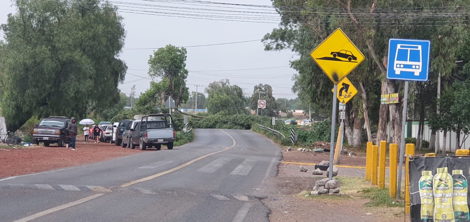 1688228266 A causa de la lluvia y viento que se presento