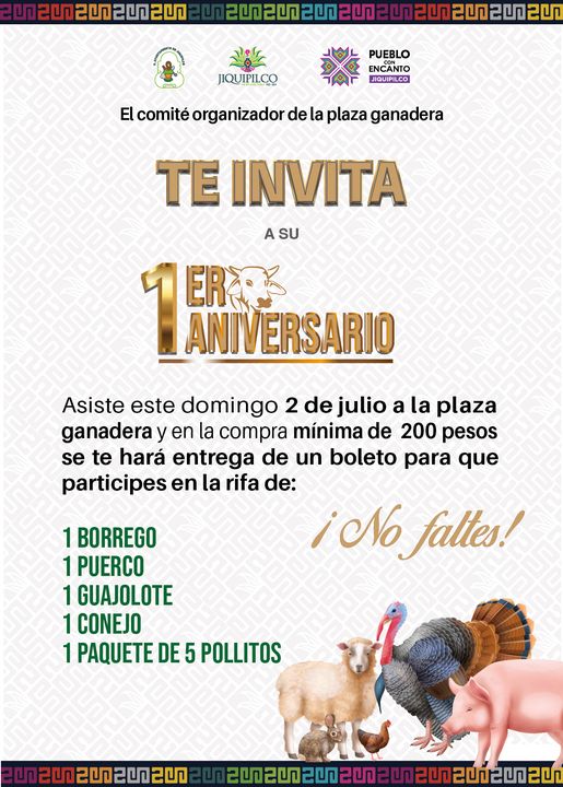 1688229764 Asiste este domingo 2 de julio a la plaza