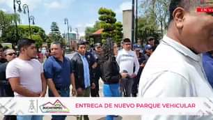 1688234088 EntregadeParqueVehicular El Gobierno Municipal encabezado por la Lic Maris