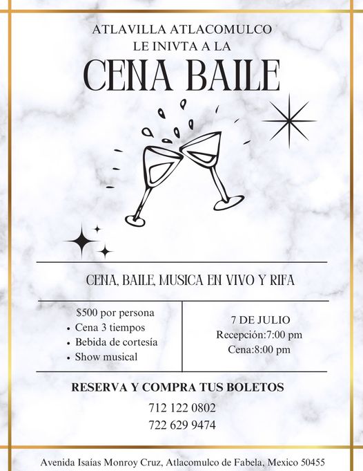 1688406882 INVITACION Participa en la CENA BAILE organizada por el Club