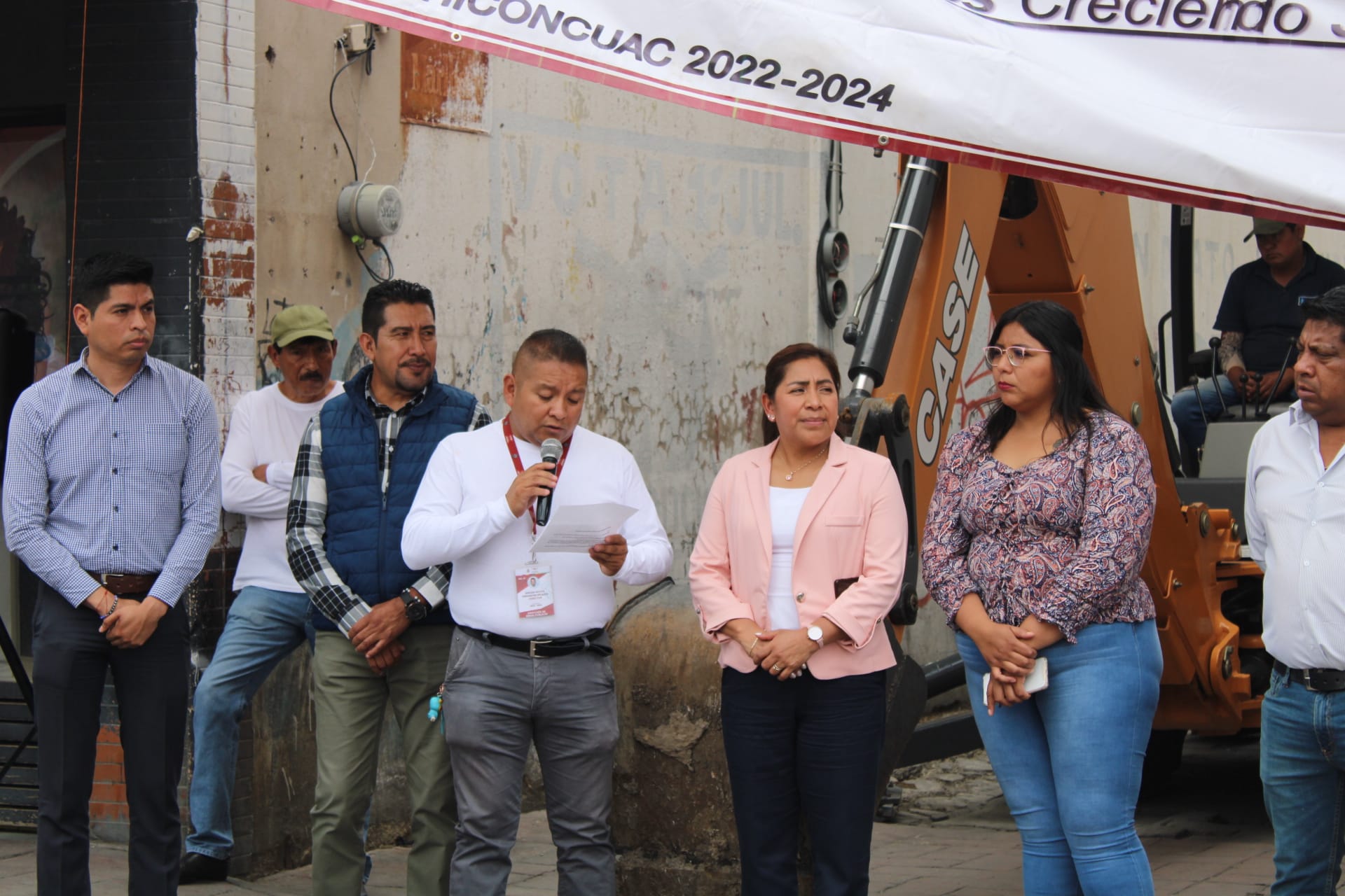 1688472262 209 Inicio de obra pavimentacion de la Calle Jesus Carranza en