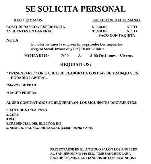 1688473909 Si estas en busca de trabajo esta es tu oportunidad