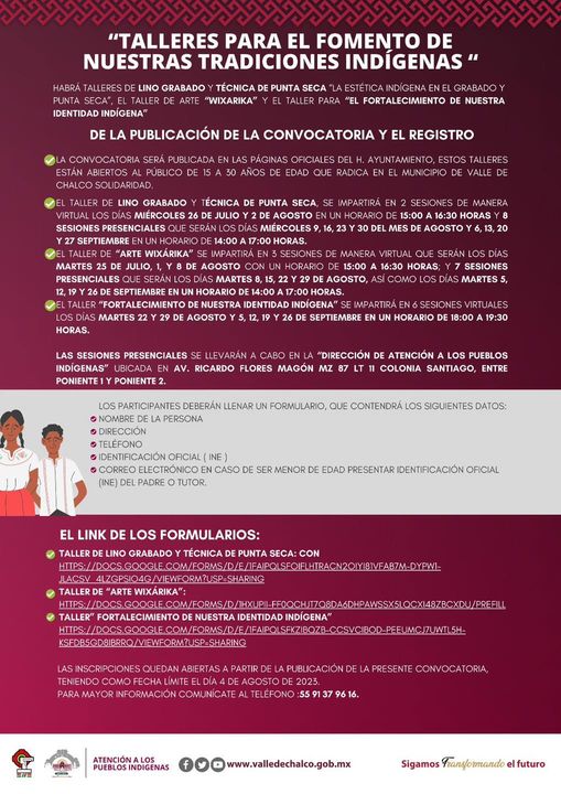 1688474629 AtencionALosPueblosIndigenas Participa en los TALLERES PARA EL FOMENTO DE