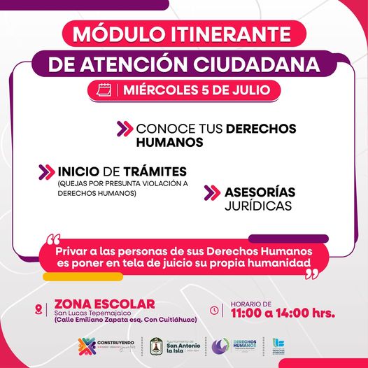 1688486326 Enterate El modulo Itinerante de atencion ciudadana trae para ti