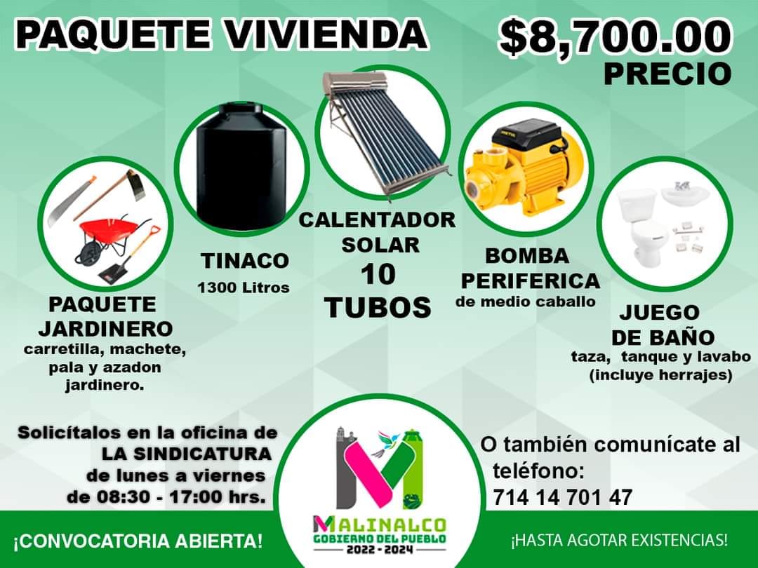 1688498850 141 La Sindicatura de Malinalco te ofrece productos para tu vivienda