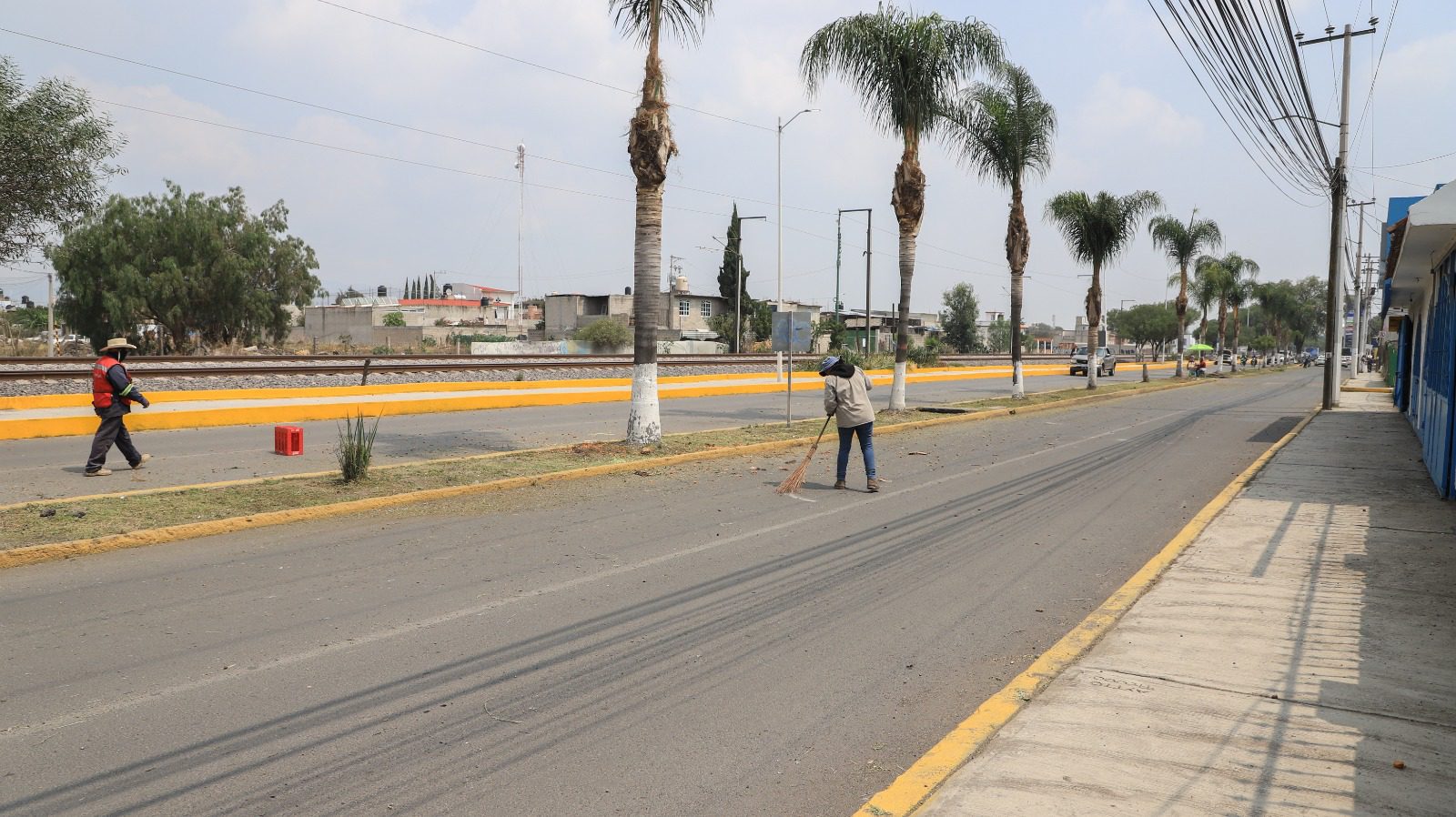 1688502986 759 En el libramiento San Mateo se realiza el embellecimiento de