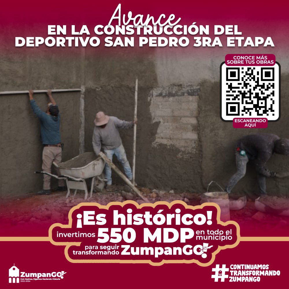 1688512123 Continuamos avanzando en la construccion del Deportivo de San Pedro