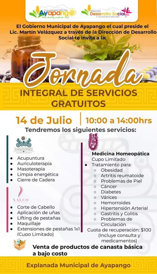 1688558459 JornadaDeServicios El Gobierno Municipal de Ayapango a traves de la