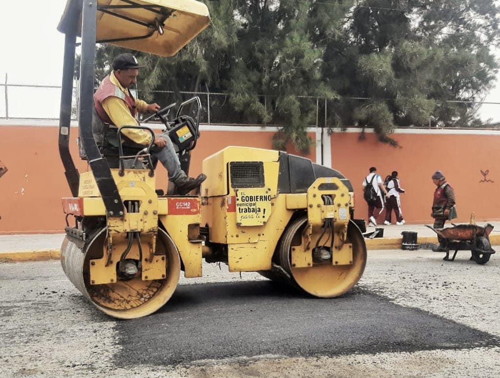 1688598625 191 Trabajos de bacheo en la colonia Campestre Guadalupana