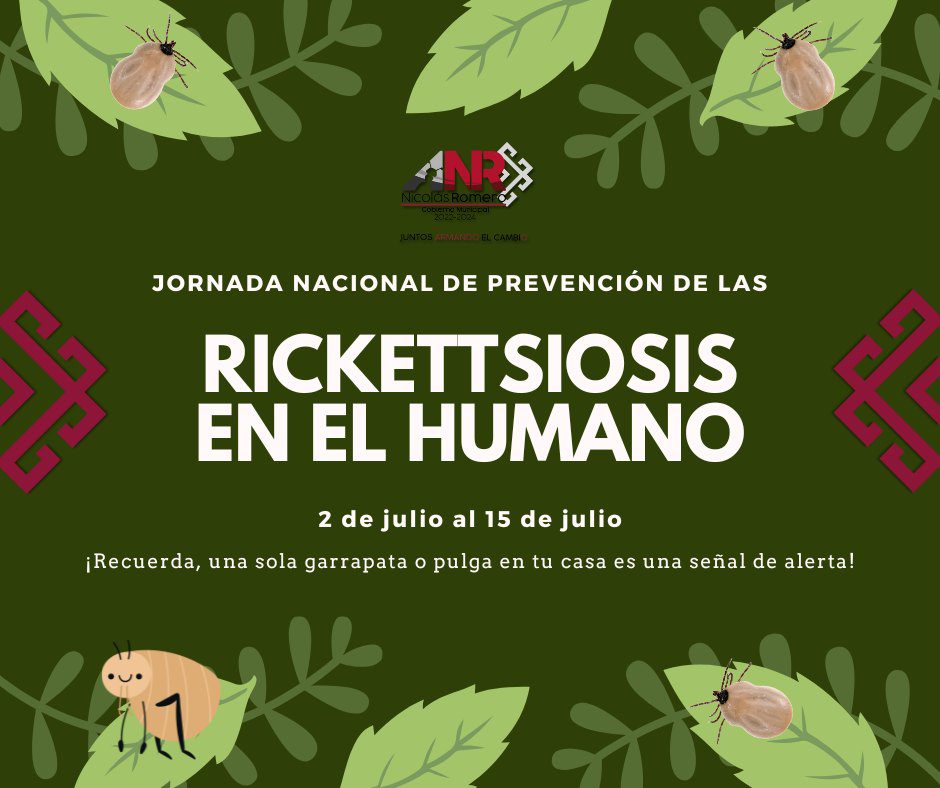 1688650387 Recuerda que tenemos Jornada Nacional de Prevencion de la Rickettsiosis