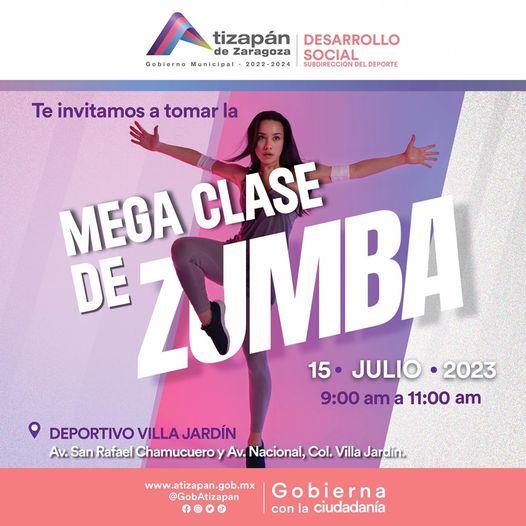 1688660627 No te pierdas la mega clase de Zumba que tenemos