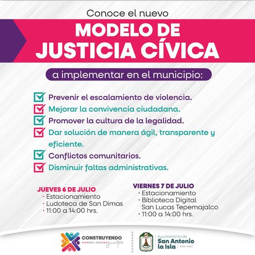 1688666568 Acercate y conoce el nuevo modelo de JusticiaCivica que se