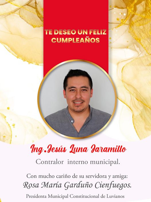 1688672038 Felicitamos con motivo de su cumpleanos a nuestro Contralor Interno