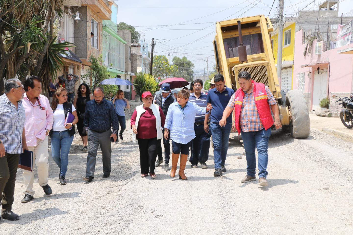 1688687858 795 INFRAESTRUCTURA La Presidenta Municipal Cristina Gonzalez Cruz realizo recorr