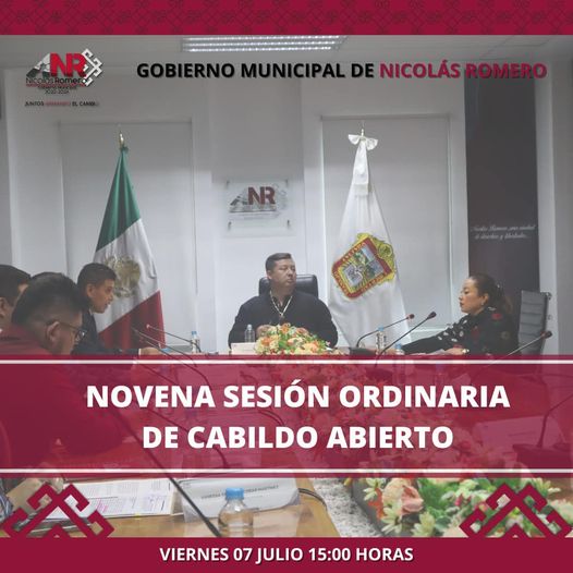 1688733843 NOVENA SESION ORDINARIA DE CABILDO ABIERTO