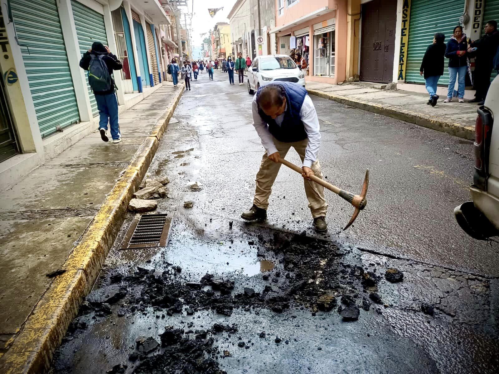 1688759776 El dia de ayer por el desgaste del pavimento y