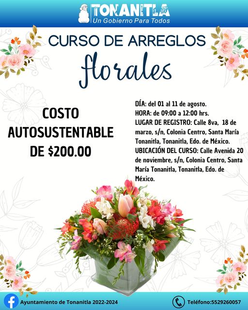 1688828982 CURSO DE ELABORACION DE ARREGLOS FLORALES