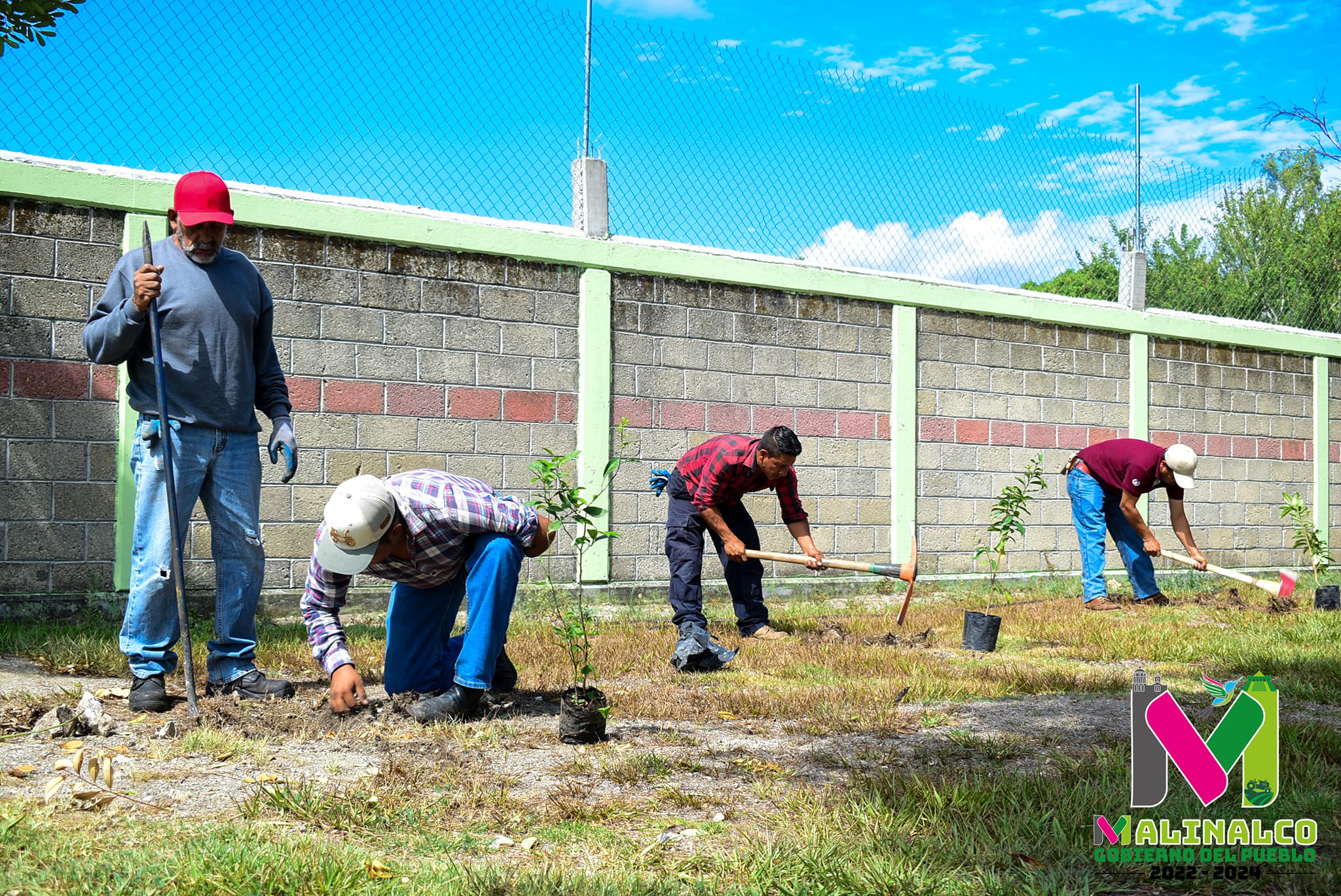 1688830406 748 Iniciamos con las reforestaciones en centros escolares aprovechando el inicio